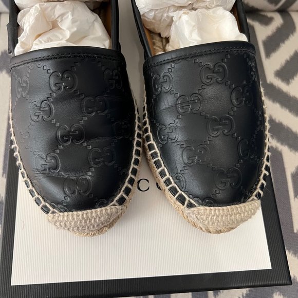 Gucci leather espadrilles size 36 - Picture 4 of 8